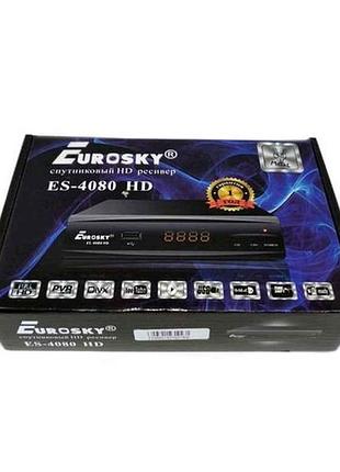 Спутниковый ресивер es-4080 hd тм eurosky 7 копійок