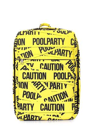 Рюкзак для ручной клади poolparty hub 40x25x20см ryanair / wizz air / мау