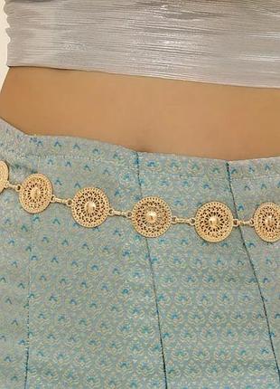 Пояс цепочка daisy gold 5