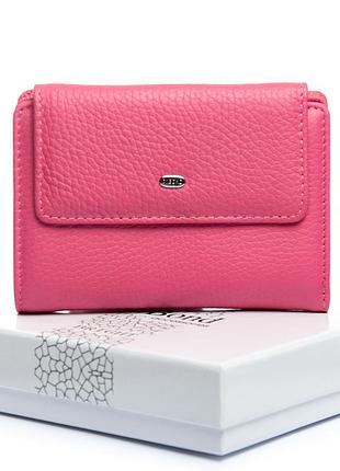 Podium кошелек bright женский кожа dr. bond ws-31 plum-red