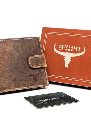 Кошелек мужской buffalo wild rm-01l-baw-t-1372 brown