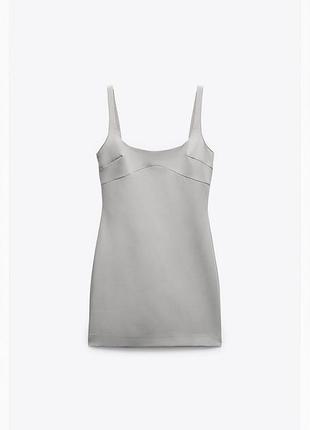 Стильное платье от zara. 7