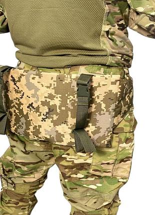 Тактична сидушка (пінопопа) ranger з вухами піксель (ra8908)