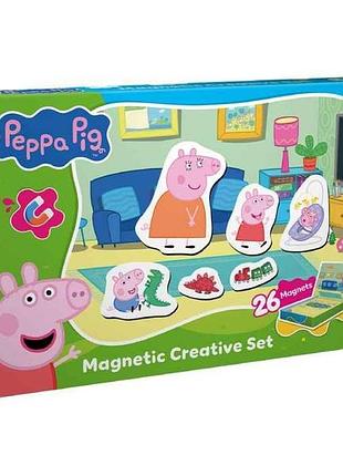 Игра магнитная peppa pig с планшеткой 26ел. 200665 тм dodo 7 копійок