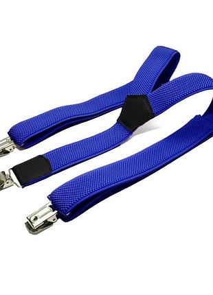Подростковые подтяжки gofin синие електрик pbt-4223