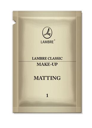 Тестер матувальної тональної основи no1 lambre