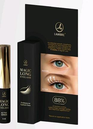 Сыворотка для ресниц magic long eve lash active serum 4ml