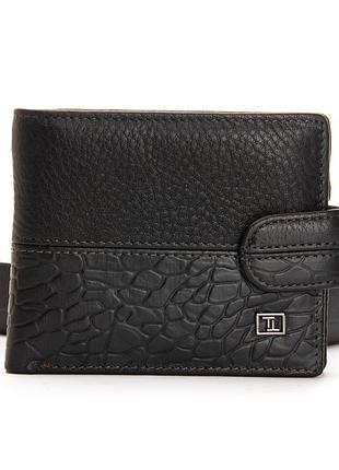 Podium гаманець be чоловіча шкіра bretton 208-l0611 black mix