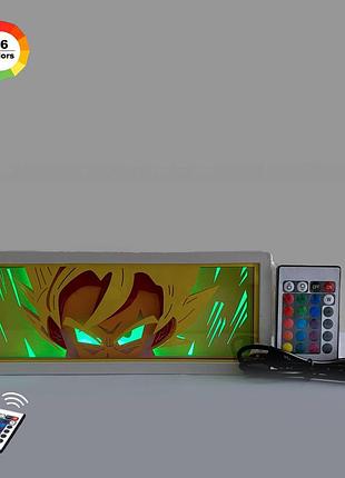 3d настільна картина-нічник "сон гоку" 3dtoyslamp