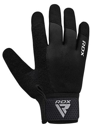 Перчатки для фитнеса rdx w1 full finger plus black xl 3