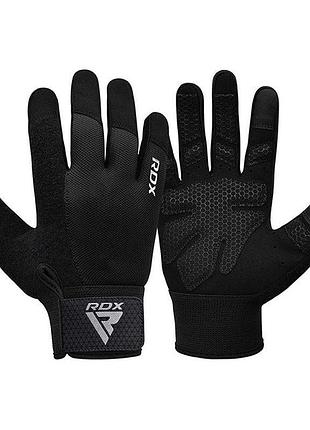 Перчатки для фитнеса rdx w1 full finger plus black xl 5