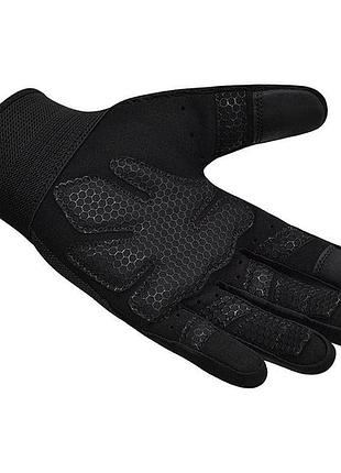 Перчатки для фитнеса rdx w1 full finger plus black xl 6
