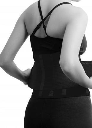 Пояс компресійний madmax mfa-277 slimming belt black/black s