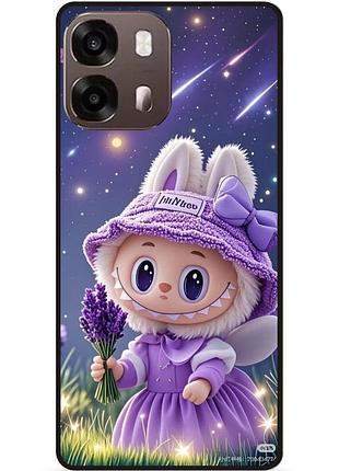 Бампер силиконовый чехол для oppo a6s с картинкой лабубу labubu