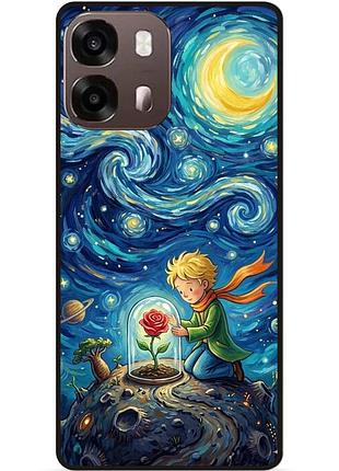Силіконовий чохол бампер для oppo a6s з малюнком маленький принц