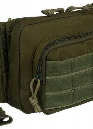 Тактична сумка на пояс 410*170*90 мм поясний рюкзак peterson 716-02-8992-army-green