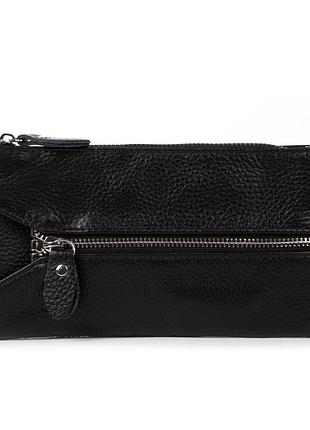 Podium косметичка кожа 6001-a black