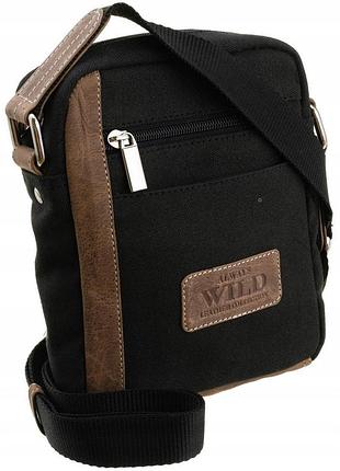 Сумка чоловіча always wild 840-mhc-black