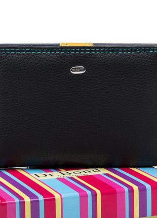 Podium кошелек rainbow женский кожа dr. bond wrn-2 black распродажа