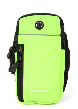 Podium сумка чоловіча на пояс нейлон lanpad 36011 green спорт розпадаж