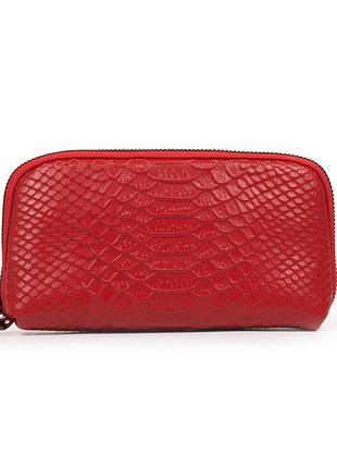 Podium косметичка кожа 60095-3 red