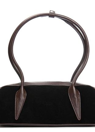 Podium сумка жіноча класична замша alex rai 2091-9 black