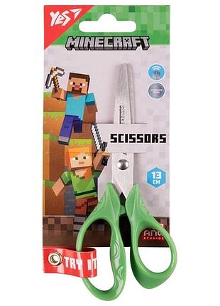 Ножиці дитячі 13 см "minecraft", для хлопчика 480444 yes