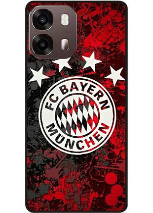 Чехол силиконовый бампер для oppo a6s с рисунком bayern бавария мюнхен