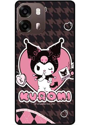 Силіконовий чохол бампер для oppo a6s з картинкою куромі kuromi