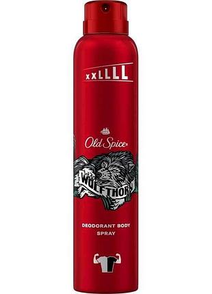 Антиперспирант-спрей 250мл wolfthorn тм old spice 7 копійок