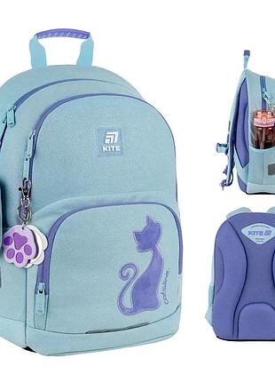 Рюкзак шкільний kite education catsline k25-585m-1
