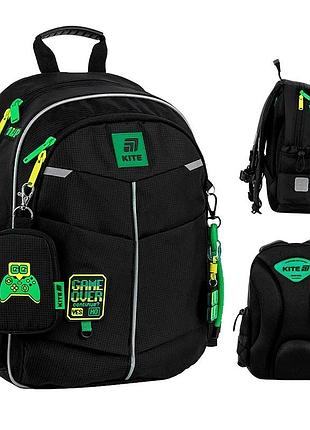 Рюкзак шкільний kite education game over k25-771s-4