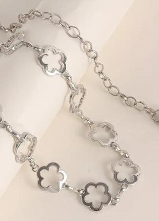 Пояс ланцюжок kleo silver 3