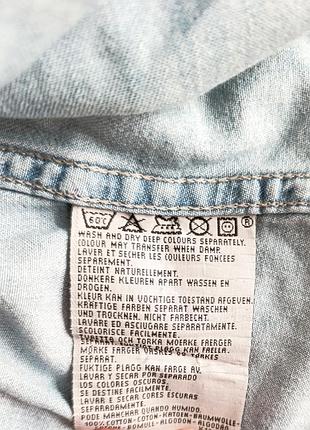 Сорочка джинсова levi's 4