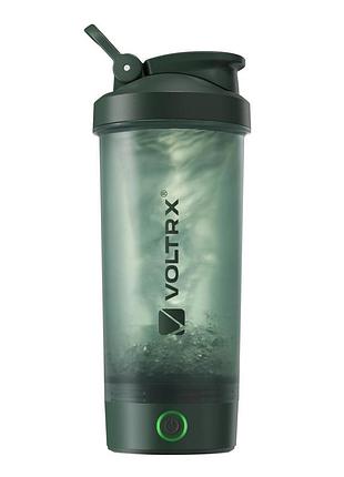 Шейкер спортивный электрический voltrx merger 700 мл. green