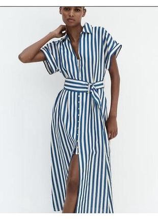 Zara, нова, сукня, платье, плаття, льон 3
