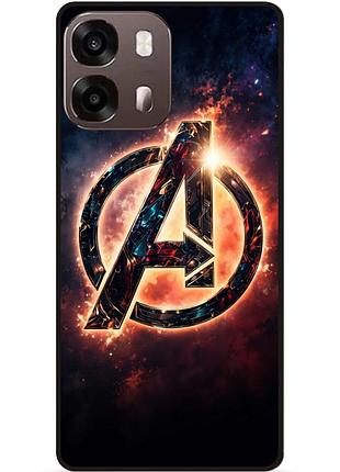 Чохол силіконовий бампер для oppo a6s з малюнком avengers doomsday мстители