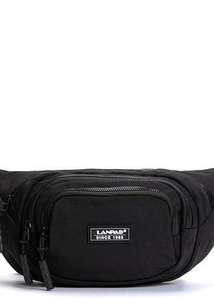 Podium сумка мужская на пояс нейлон lanpad 61056 black