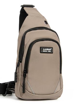 Podium сумка мужская на плечо нейлон lanpad 8805 khaki мал