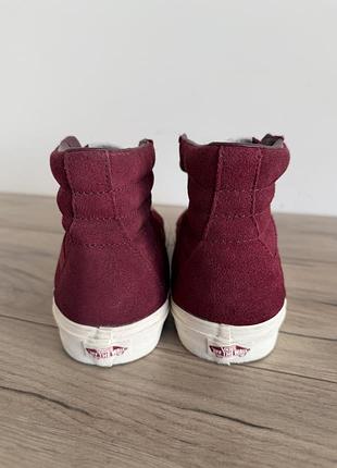 Кеди замшеві vans оригінал 4