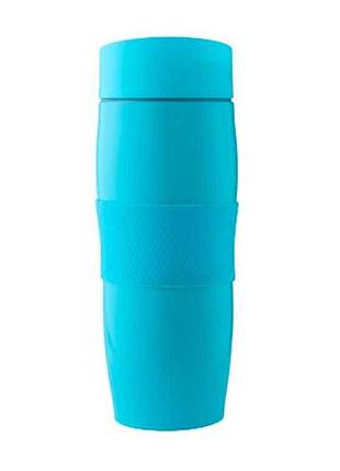 Кухоль-термос 0,35 л electric blue vc-1527eb тм vincent 7копійок
