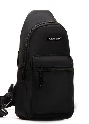 Podium сумка мужская на плечо нейлон lanpad 3073 black