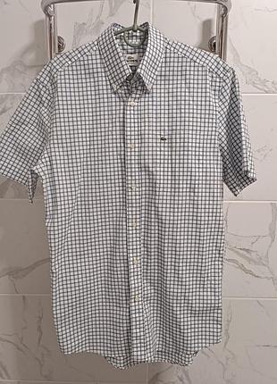 Рубашка lacoste, рубашка короткий рукав