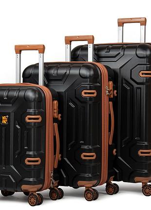 Podium дорожня валіза 31 abs-пластик fashion a17 black