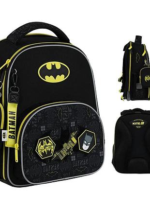 Рюкзак школьный каркасный kite education dc batman dc25-556m