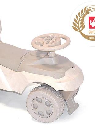 Толокар музичний 0142/02eco "автошка" eco biege doloni