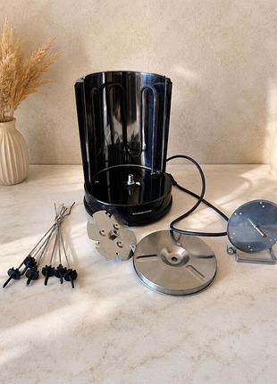 Вертикальний електрогриль донер-гриль / шашличницю gourmetmaxx 1400w (німеччина)