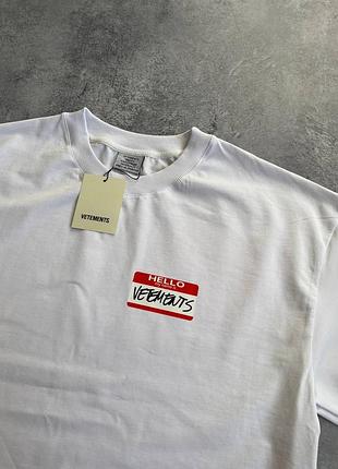 Футболка vetements