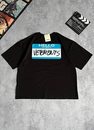 Футболка vetements 6