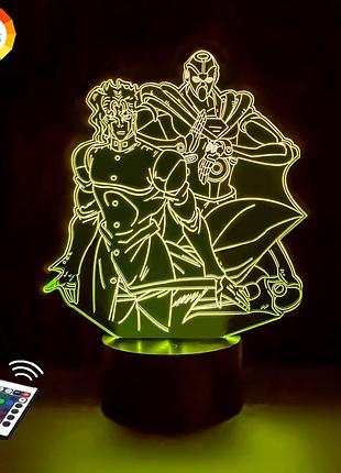 3d ночник "кокейн" (увеличенное изображение) 16 цветов + пульт ду 3dtoyslamp